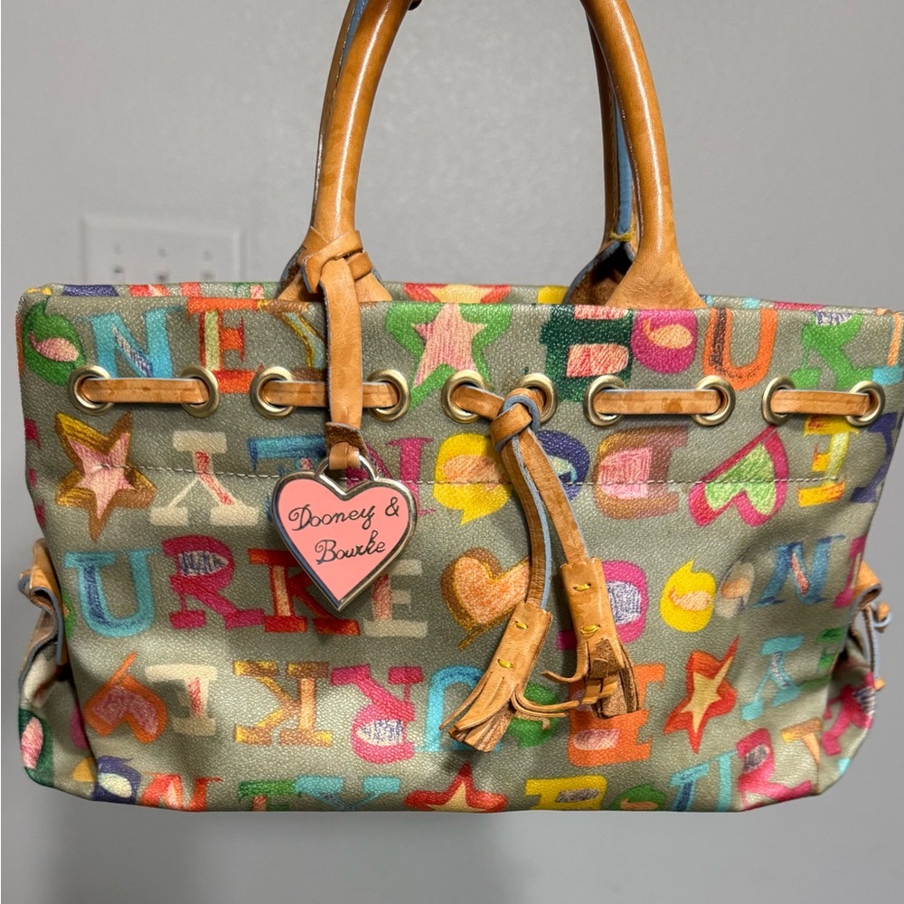 Dooney & Bourke Colorful Lettered Shoulder Bag